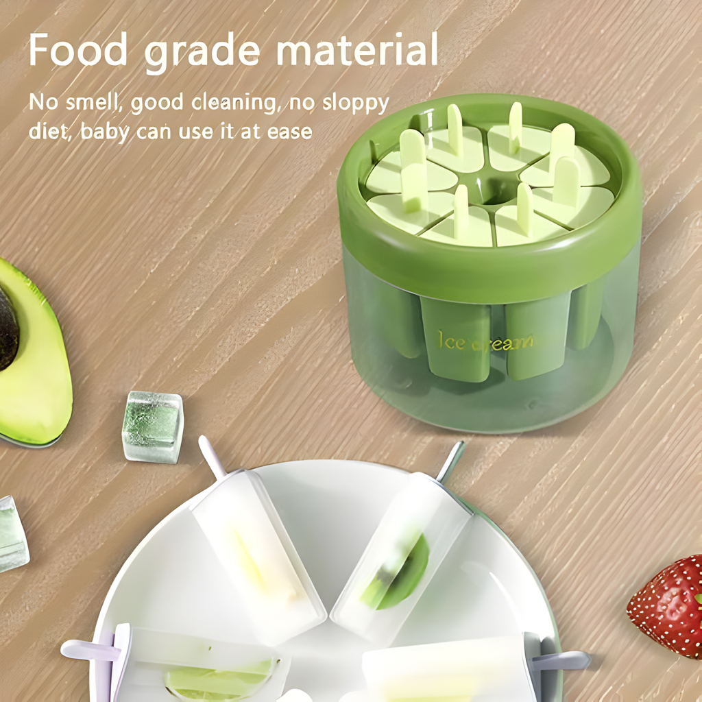 Instant Ice Cream Maker Pan – DIY Rolled Ice Cream Plate with 2 Spatulas