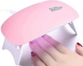 SUN Mini UV/LED Nail Lamp – 6W Portable Nail Dryer for Gel Polish