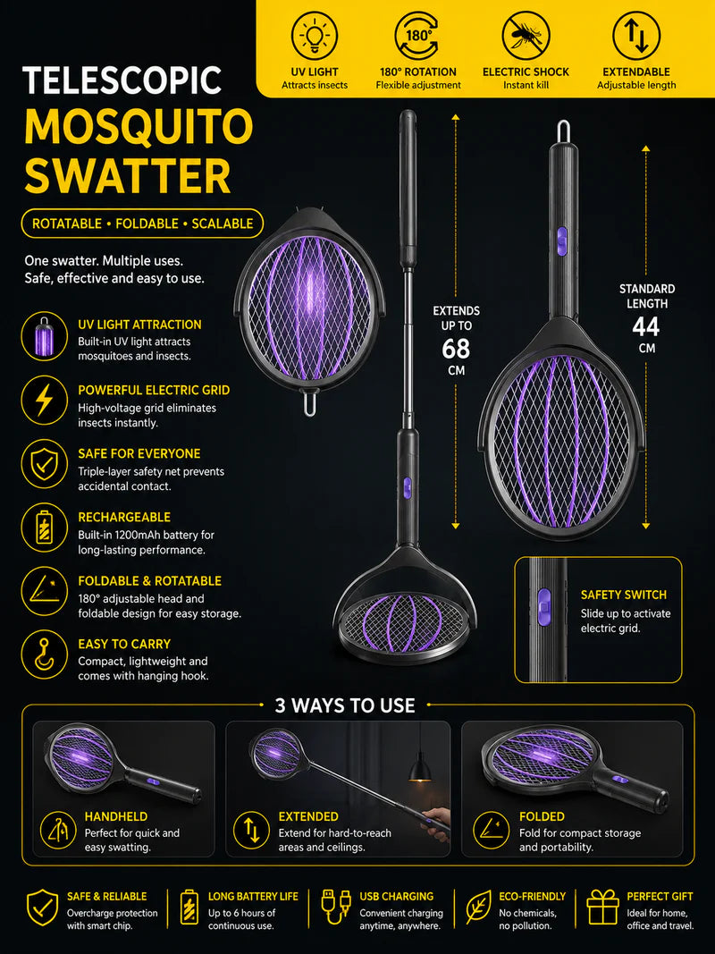Telescopic Mosquito Swatter