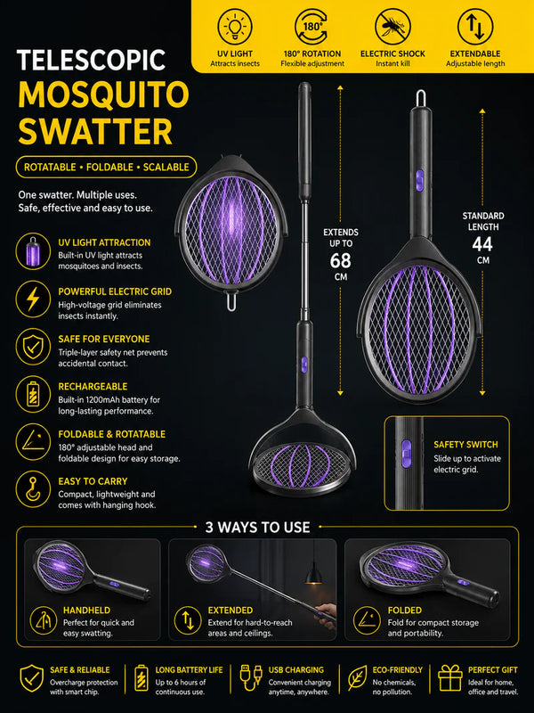 Telescopic Mosquito Swatter