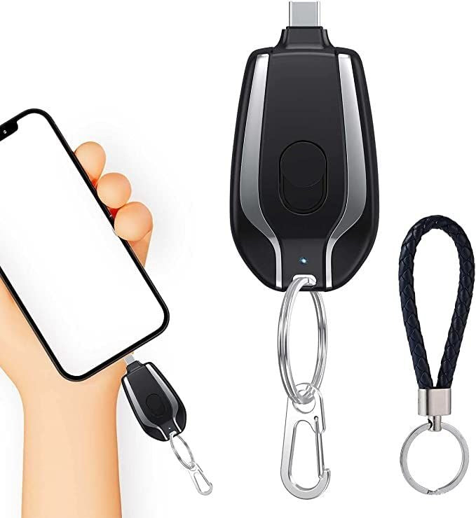 Emergency Portable Keychain Charger (Lightning Cable)